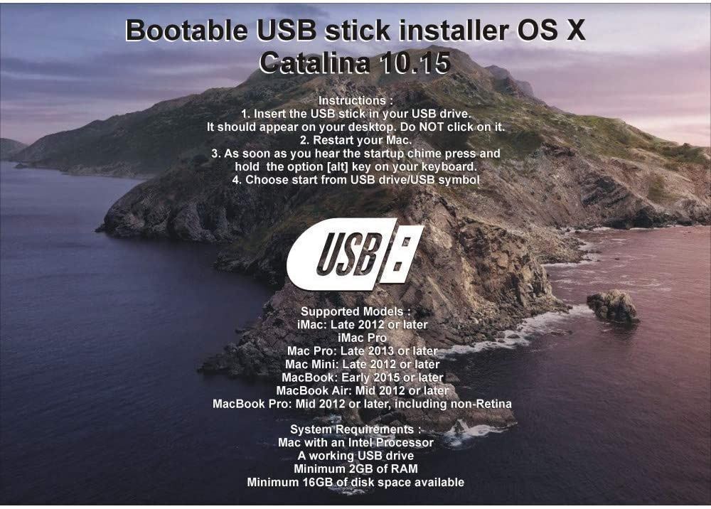 MacOS Catalina 10.15.7 USB-Installer